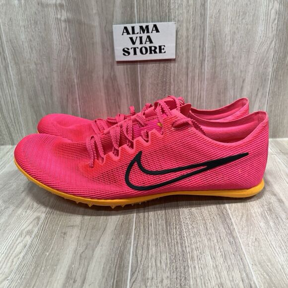 Nike Zoom Mamba6 Hyper Pink Racing Track Spikes New DR2733-600 Men’s Sz 10 main image 8